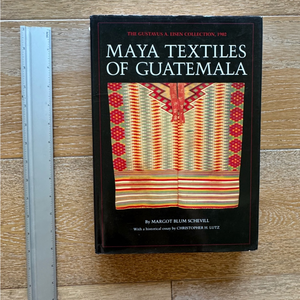Maya Textiles of Guatemala Coffee Table Book